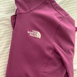 North Face Purple Softshell